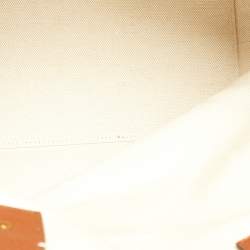 Pre Owned Valentino Multicolor Raffia and Leather Rockstud Summer Tote