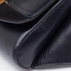 Chloe Black Leather and Suede C Belt Bag             