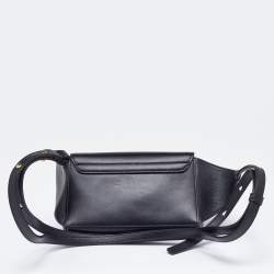 Chloe Black Leather and Suede C Belt Bag             