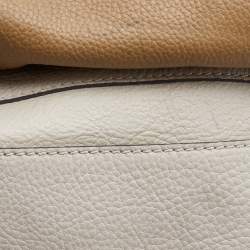 Pre Owned Chloe Pistachio Green Leather Medium Marcie Turn Lock Satchel