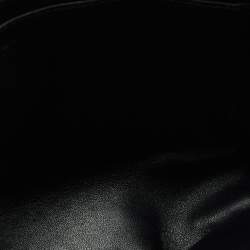 Pre Owned Chloe Black Leather Flap Top Handle Bag