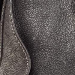 Pre Owned Chloe Black Leather Medium Marcie Shoulder Bag