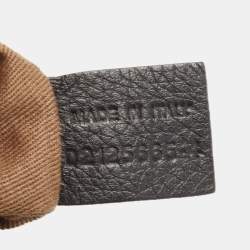 Pre Owned Chloe Black Leather Medium Marcie Shoulder Bag