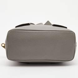 Pre Owned Chloe Grey Leather Small Daria Shoulder Bag