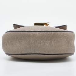 Chloé Beige Leather Mini Drew Chian Shoulder Bag