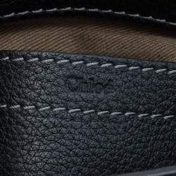 Chloe Black Leather Mini Marcie Crossbody Bag