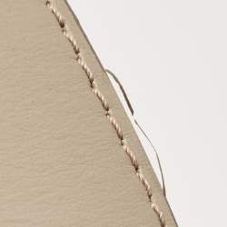 Chloe Grey Leather and Suede Small C Double Carry Bag