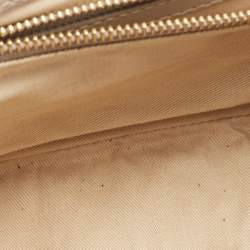 Chloe Grey Leather and Suede Small C Double Carry Bag