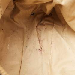 Pre Owned Chloe Black Leather Margaret Shoulder Bag