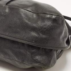 Pre Owned Chloe Black Leather Margaret Shoulder Bag