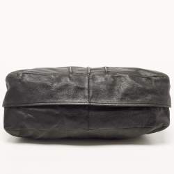 Pre Owned Chloe Black Leather Margaret Shoulder Bag