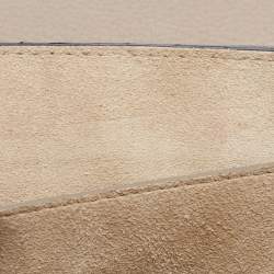 Pre Owned Chloé  Beige Leather Medium Drew Shoulder Bag