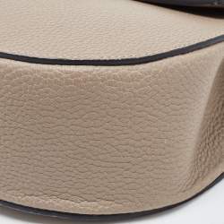 Pre Owned Chloé  Beige Leather Medium Drew Shoulder Bag