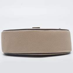 Pre Owned Chloé  Beige Leather Medium Drew Shoulder Bag