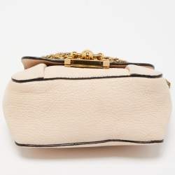 مملوكة مسبقًا Chloe Blush Pink Leather Mini Elsie Crossbody Bag