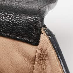 Pre Owned Chloe Black Leather Small Elsie Shoulder Bag