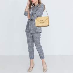 Pre Owned حقيبة كتف كلوي سالي جلد بنفسجي متوسطة