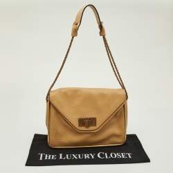 Pre Owned حقيبة كتف كلوي سالي جلد بنفسجي متوسطة