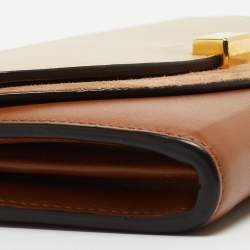 Chloe Tri Color Leather Georgia Continental Wallet