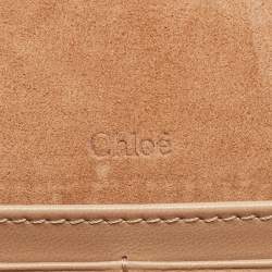 Chloe Tri Color Leather Georgia Continental Wallet
