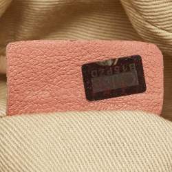 Pre Owned حقيبة كتف كلوي باراتي جلد عنابية متوسطة