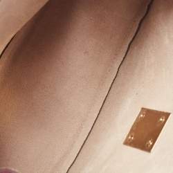 Pre Owned Chloe Coral Orange Leather Medium Drew Shoulder Bag