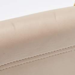 Pre Owned حقيبة كتف كلوي درو جلد وردي/بيج صغيرة