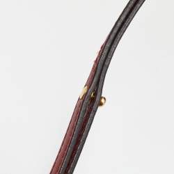 مملوكة مسبقًا Chloe Red Leather Medium Faye Shoulder Bag