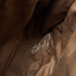 Pre Owned Chloe Brown Leather Small Marcie Satchel