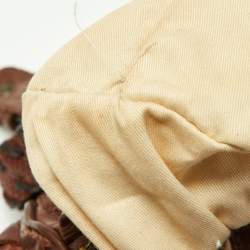 Pre Owned Chloe Brown Python and Leather Silverado Satchel