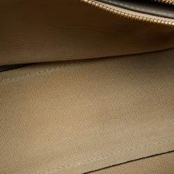 Pre Owned Chloe Grey/Brown Leather Flap Top Handle Bag