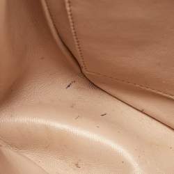 Pre Owned حقيبة كتف كلوي إلسي جلد حمراء صغيرة 