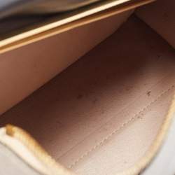 Pre Owned حقيبة كتف كلوي كلير متوسطة جلد ثلاثي اللون