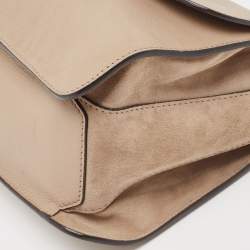 Pre Owned Chloe Grey Leather Mily Shoulder Bag