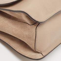 Pre Owned Chloe Grey Leather Mily Shoulder Bag