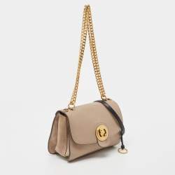 Pre Owned Chloe Grey Leather Mily Shoulder Bag