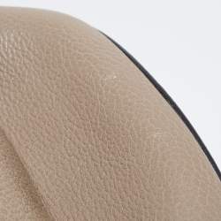 مملوكة مسبقًا حقيبة كتف كلوي درو جلد بيج/مستردة متوسطة