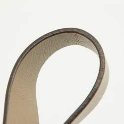 Pre Owned Chloe Grey Leather Kerala Satchel