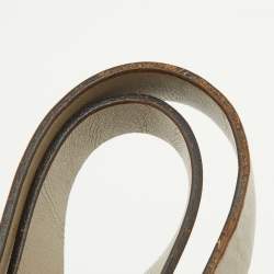 Pre Owned Chloe Grey Leather Kerala Satchel