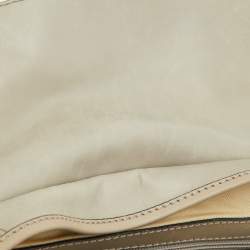 Pre Owned Chloe Grey Leather Kerala Satchel