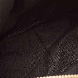 Pre Owned Chloe Brown/Gold Suede and Foil Satchel