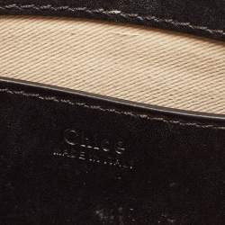 Pre Owned Chloé Black Leather Mini Annie Shoulder Bag