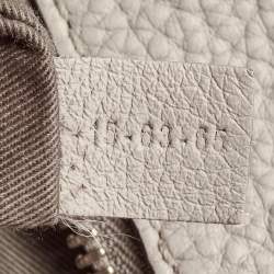 Pre Owned حقيبة كلوي جلد بيج مارسي كبيرة للكتف