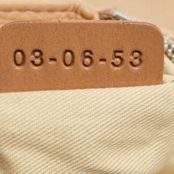 Pre Owned Chloe Beige Leather Paddington Front Pocket Satchel