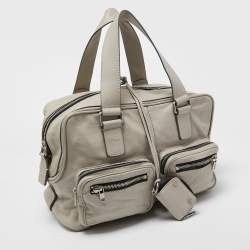 Pre Owned Chloe Grey Leather Large Betty Satchel