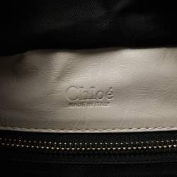 Pre Owned Chloe Grey Leather Large Betty Satchel