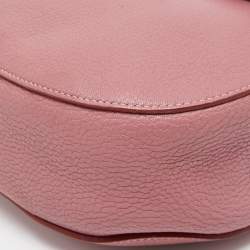 Chloe Old Rose Leather Medium Drew Shoulder Bag