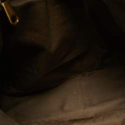 Pre Owned Chloe Grey Leather Large Marcie Shoulder Bag