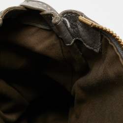 Pre Owned Chloe Grey Leather Large Marcie Shoulder Bag