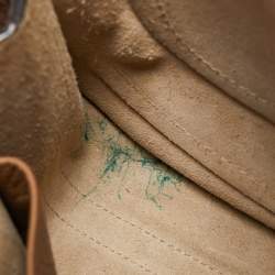 Pre Owned Chloe Brown Leather Nano Hayley Crossbody Bag